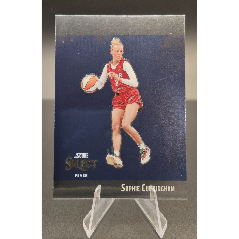 2025 Panini Select WNBA Sophie Cunningham 19 Score Select Throwback Fever SP